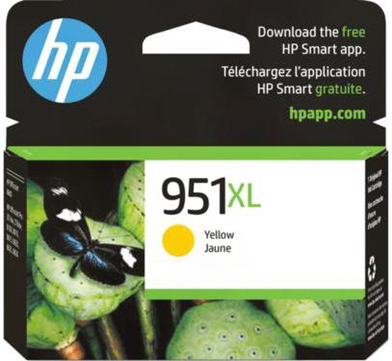 Main image of HP 951XL High Yield Yellow Original Ink Cartridge, ~1,500 pages, CN048AN#140