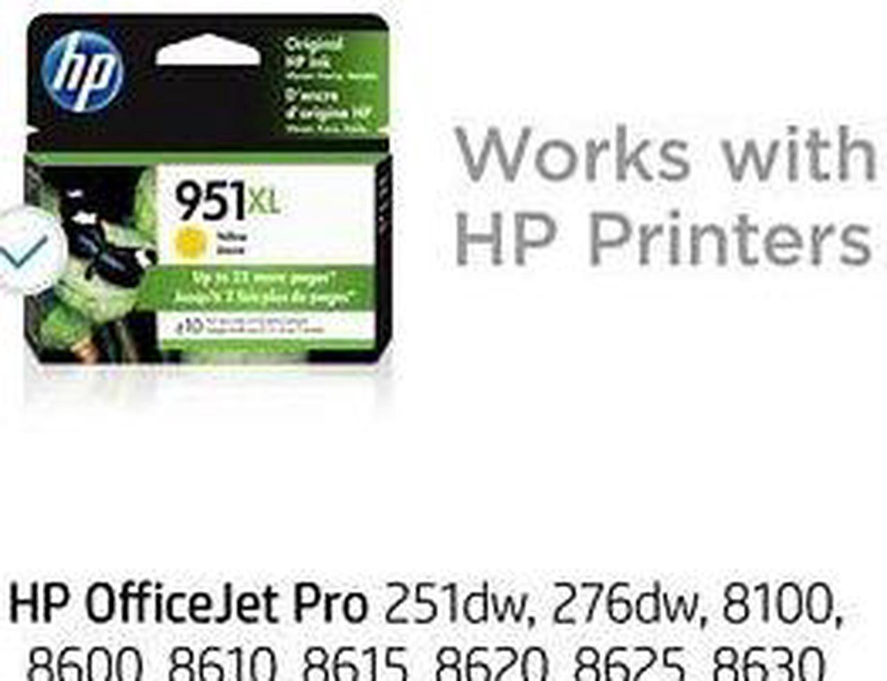 Alt view image 6 of 7 - HP 951XL High Yield Yellow Original Ink Cartridge, ~1,500 pages, CN048AN#140