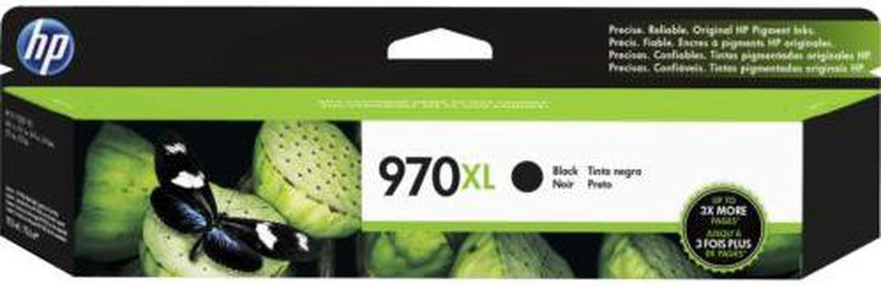 Main image of HP 970XL High Yield Black Original Ink Cartridge, ~9,200 pages, CN625AM