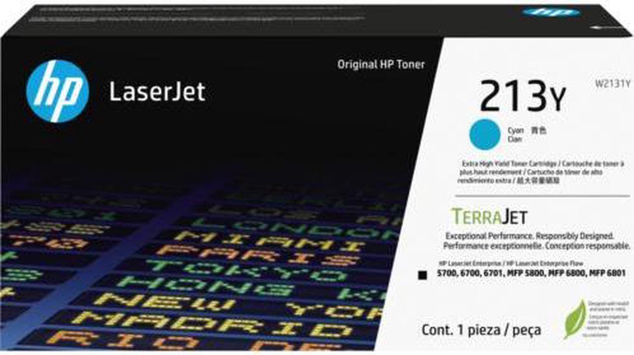 Main image of HP 213Y Extra High Yield Cyan Original LaserJet Toner Cartridge, ~12,000 pages,