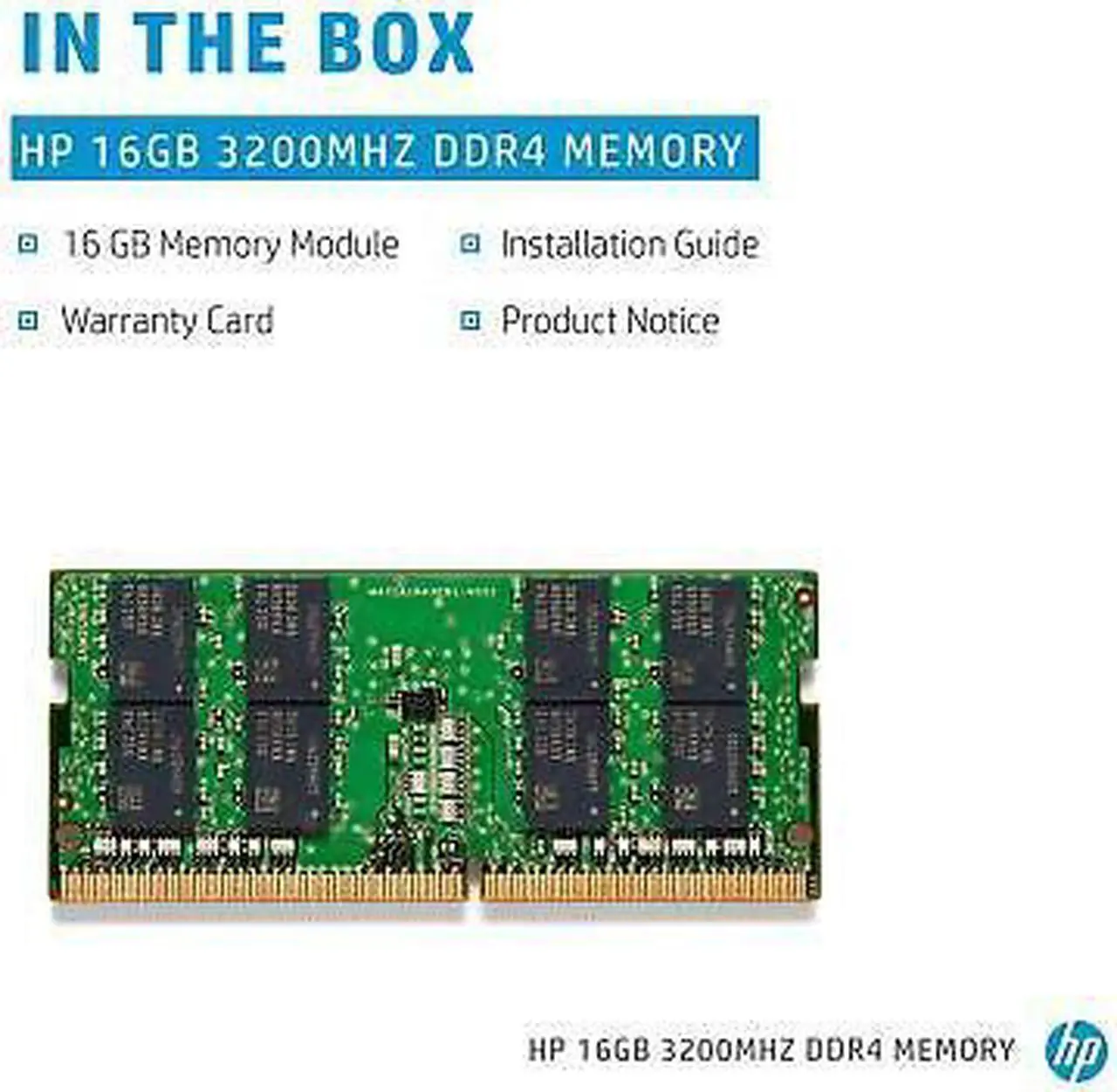 Alt view image 2 of 3 - HP 16 GB 3200MHz DDR4 Memory