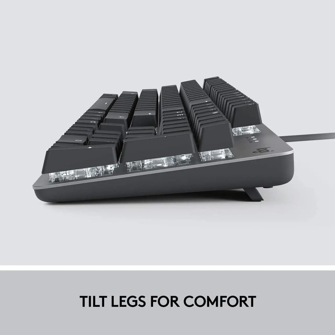Alt view image 5 of 7 - Logitech K845 Mechanical Iluminated Keyboard corded aluminum mechanical keyboard