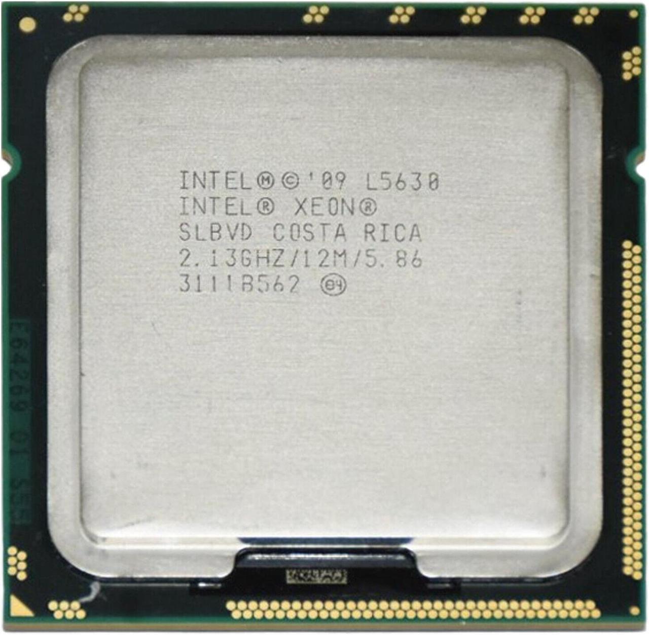 Alt view image 3 of 4 - Intel Xeon L5630 2.13GHz Quad-Core CPU SLBVD - 4 Cores, 12MB Cache!