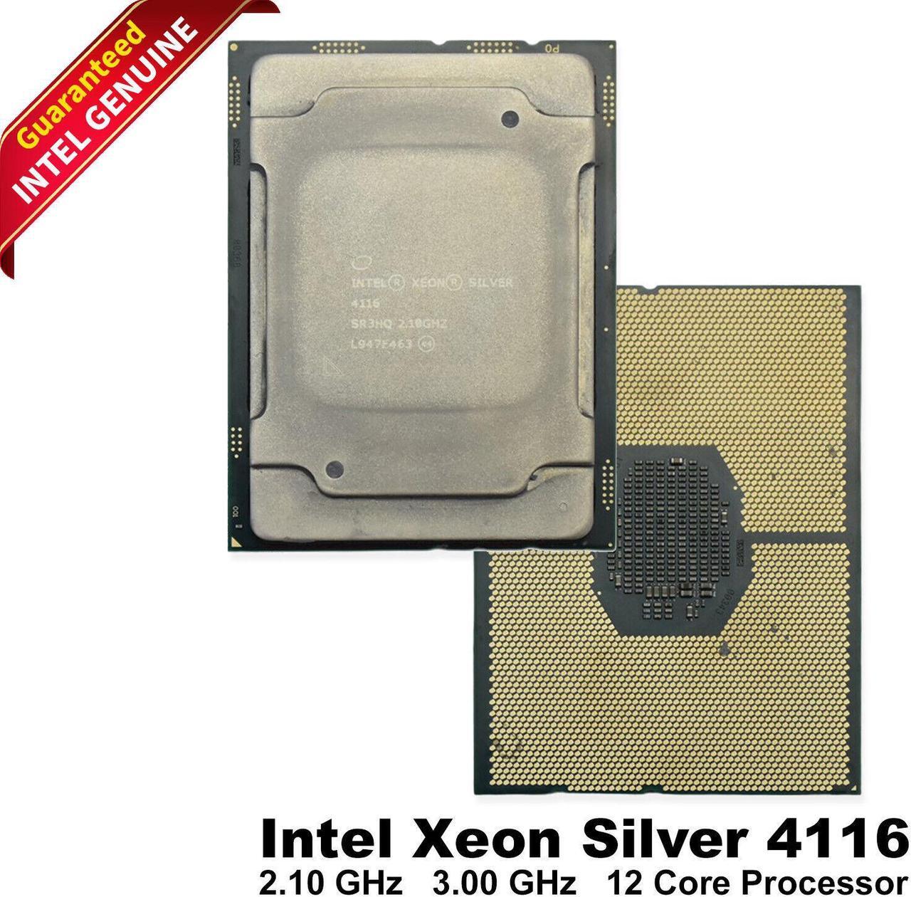 Main image of Intel Xeon Silver 4116 2.1GHz 12-Core CPU SR3HQ - High Performance Processor