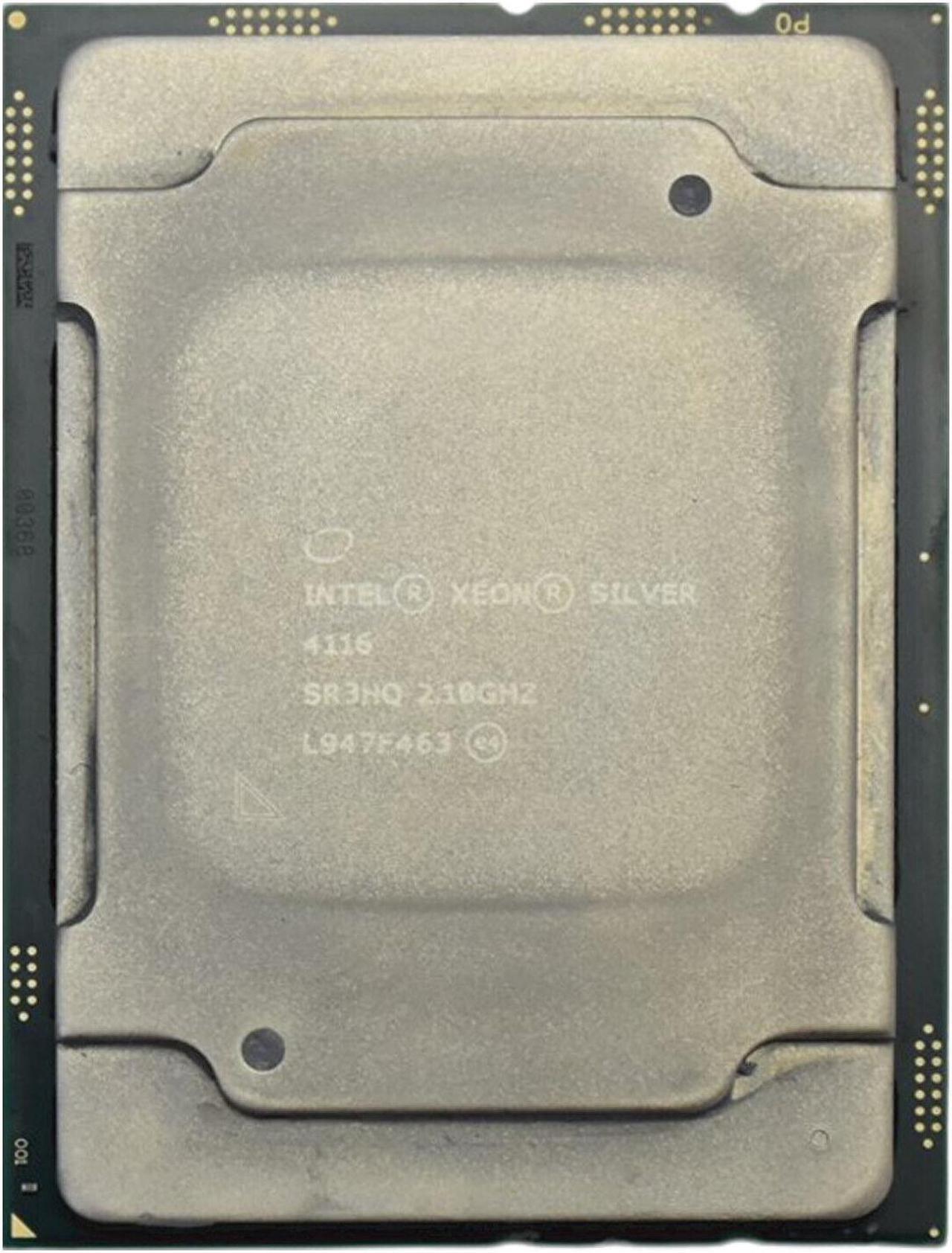 Alt view image 3 of 4 - Intel Xeon Silver 4116 2.1GHz 12-Core CPU SR3HQ - High Performance Processor