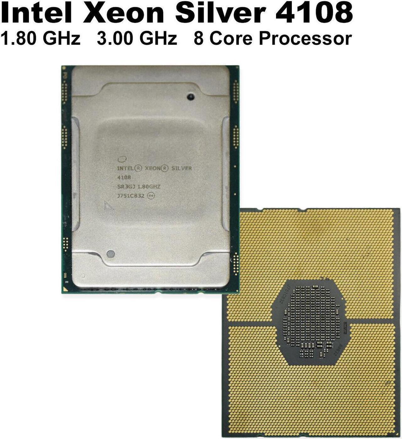 Alt view image 2 of 4 - Intel Xeon 4108 CPU Processor 8 Core 3GHz 11MB L3 Cache 85W BX806734108 SR3GJ