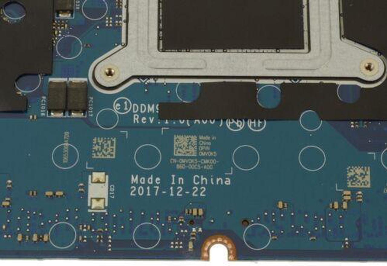 Alt view image 2 of 3 - Dell Latitude 5495 Motherboard AMD Ryzen 7 2700 Quad Core CPU 2.2GHz MV0K5