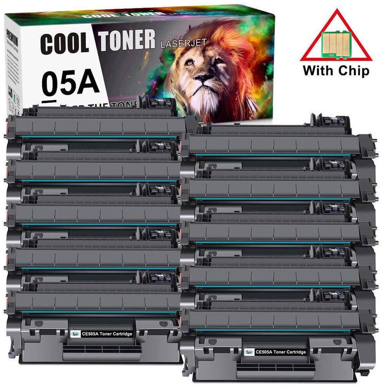 Main image of 10PK CE505A Toner Cartridge for HP 05A Toner LaserJet P2035 P2035n P2055dn P2030 - OEM