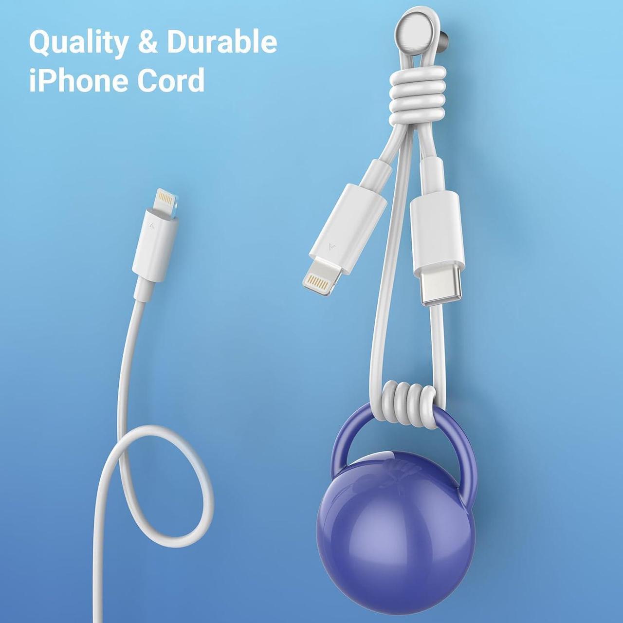 Alt view image 4 of 7 - USB C Charger iPhone Charger Fast Charging 3Pack 20W PD+QC3.0 USB A Dual Port Wall Charger Block with 6FT USB C to Lightning Cable Compatible with iPhone 14 Pro Max/13Pro/12/11/XS/XR/X