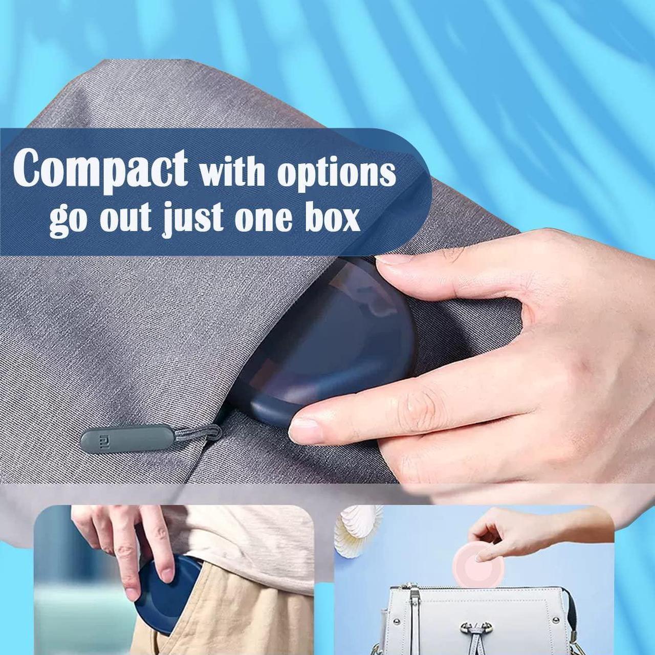 Alt view image 7 of 7 - Multi USB Charging Adapter Cable Kit USB C to iOS Device Adapter Box Conversion Set USB A & Type C to Male Micro/Type C/iOS Device Data Transfer Card Storage Tray Eject Pin Phone Holder (Blue)