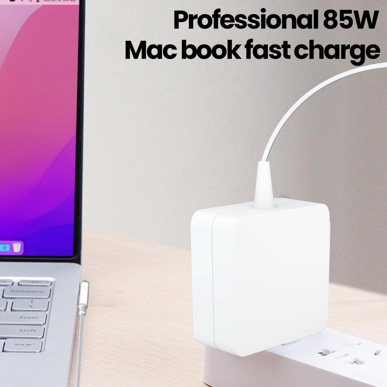 Alt view image 2 of 6 - A1286 2010 2011 MacBook Pro Charger Replacement 85w Power Adapter M2 L Tip for 15- and 17-inch MacBook Pro Before mid-2012 Models