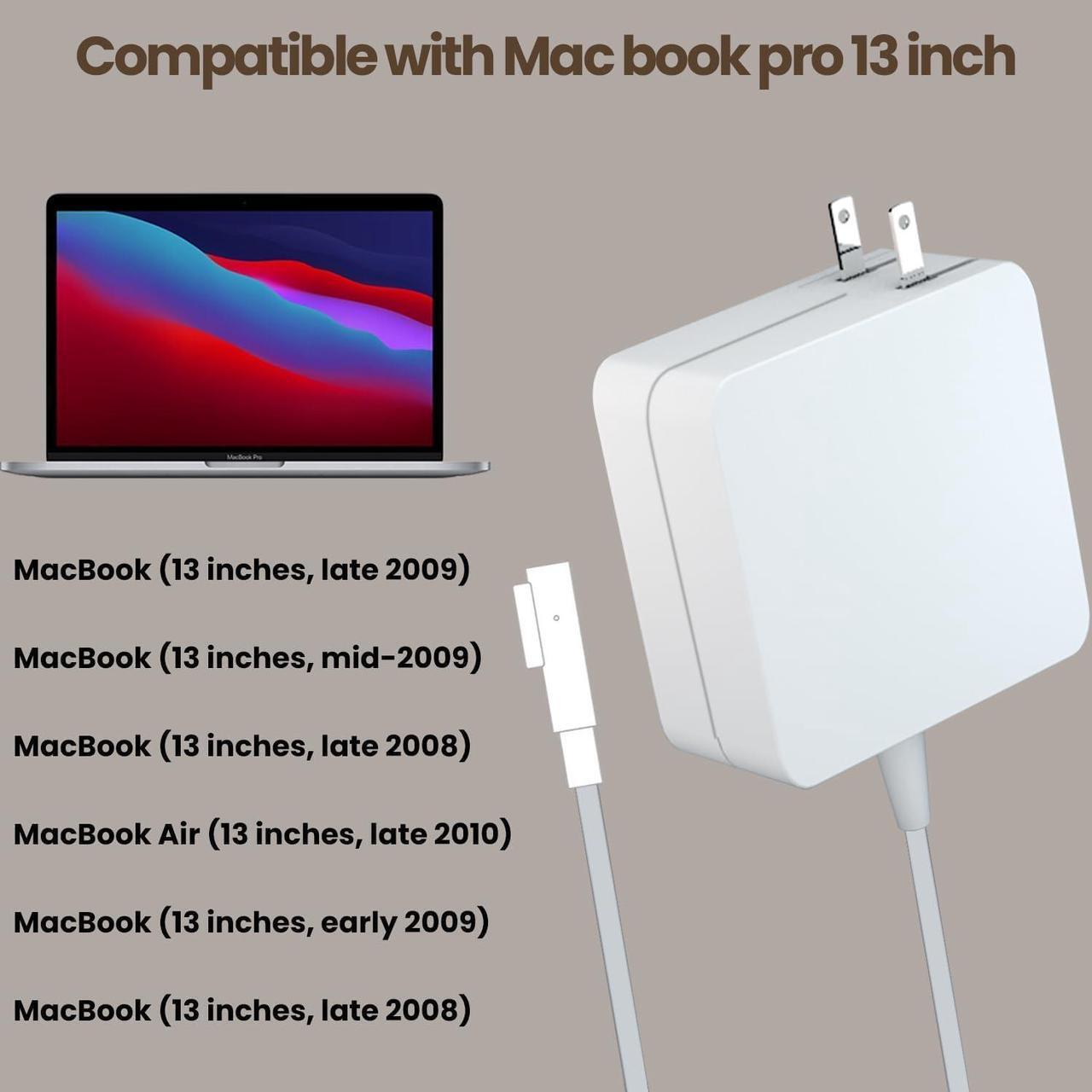 Alt view image 5 of 6 - A1286 2010 2011 MacBook Pro Charger Replacement 85w Power Adapter M2 L Tip for 15- and 17-inch MacBook Pro Before mid-2012 Models