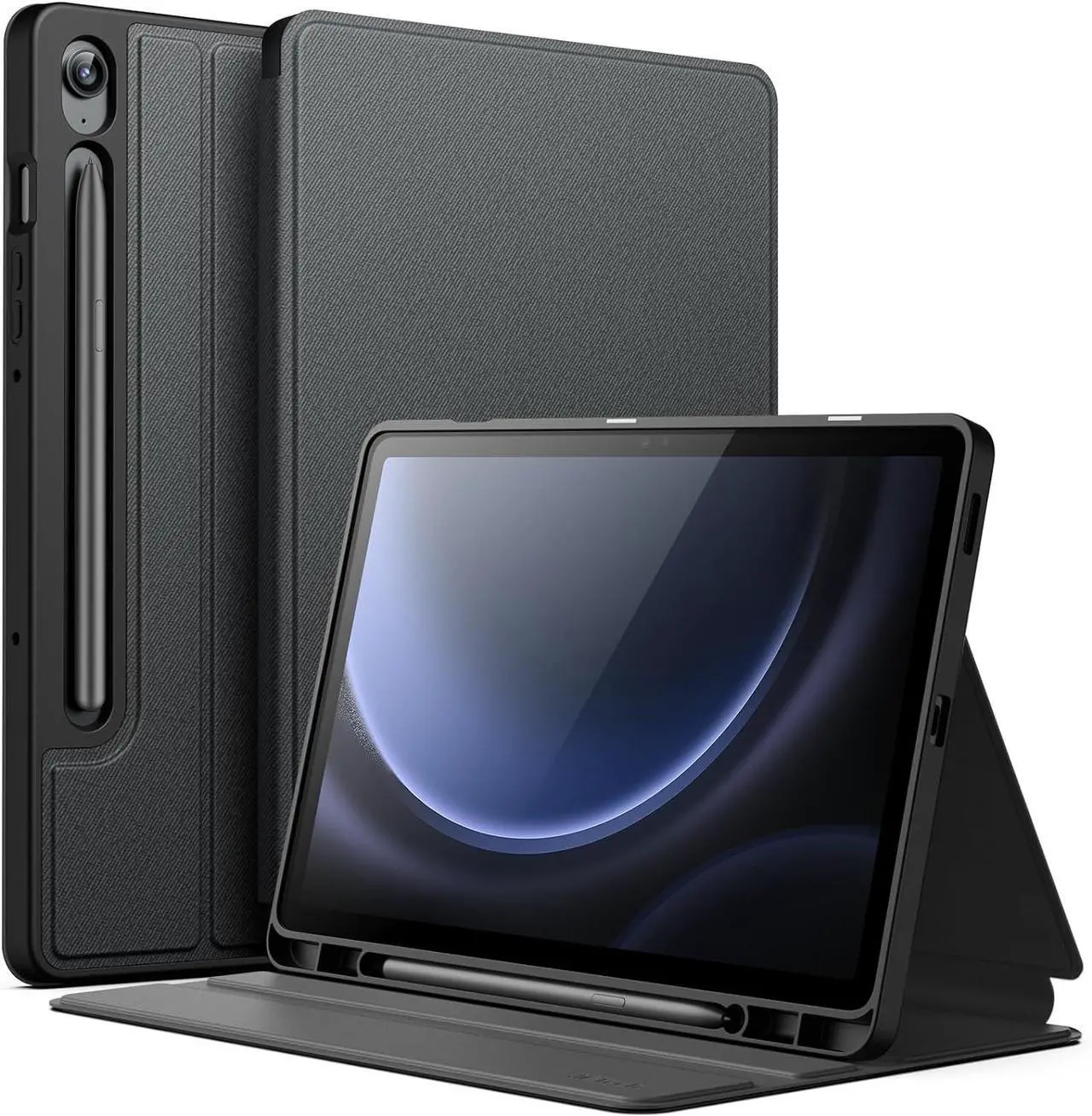 Main image of Case for  Galaxy Tab S10 FE / S9 FE 10.9-Inch with S Pen Holder Slim Folio Stand Protective Tablet Cover Multi-Angle Viewing (Black)