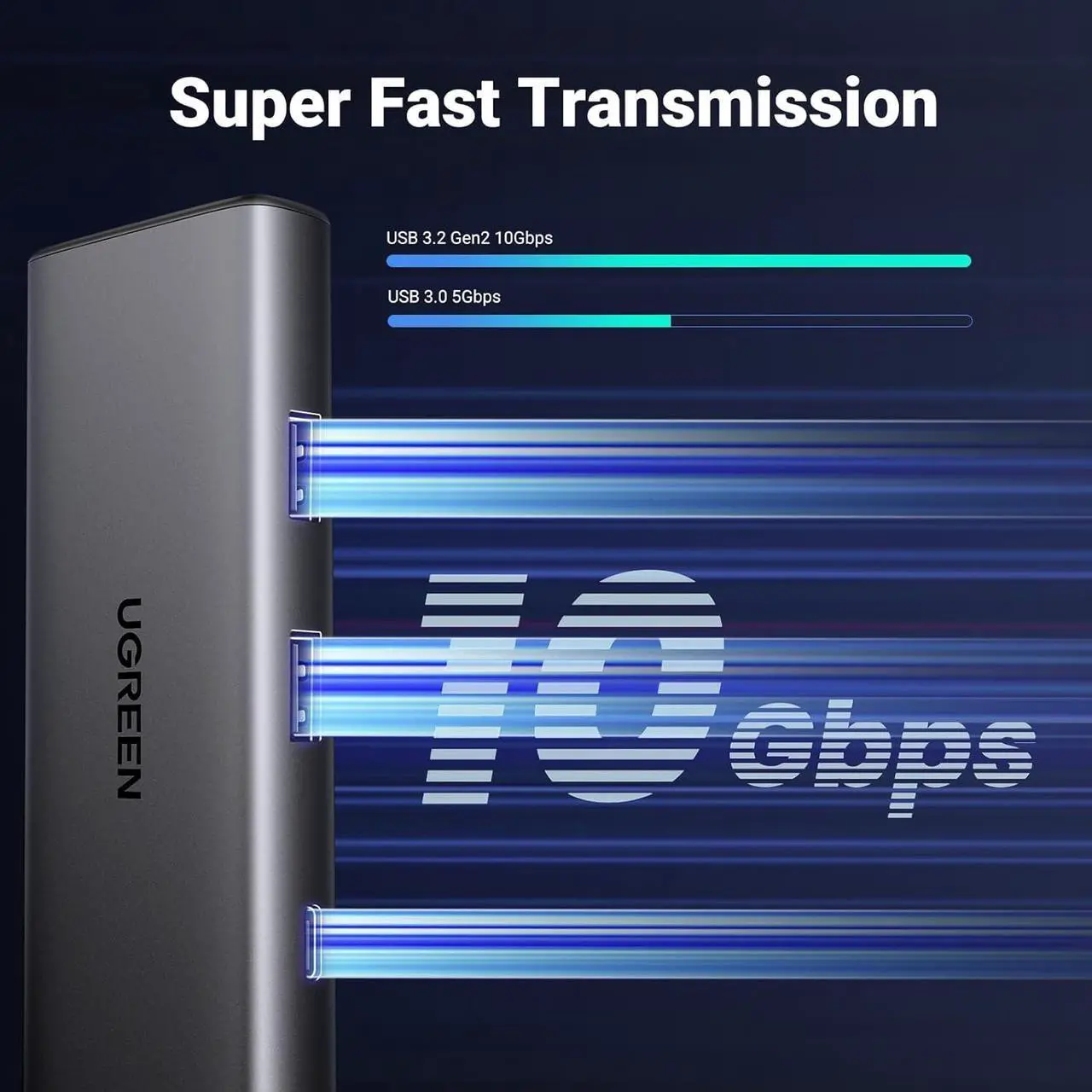 UGREEN Revodok Pro 107 USB-C Hub - Thumbnail 5