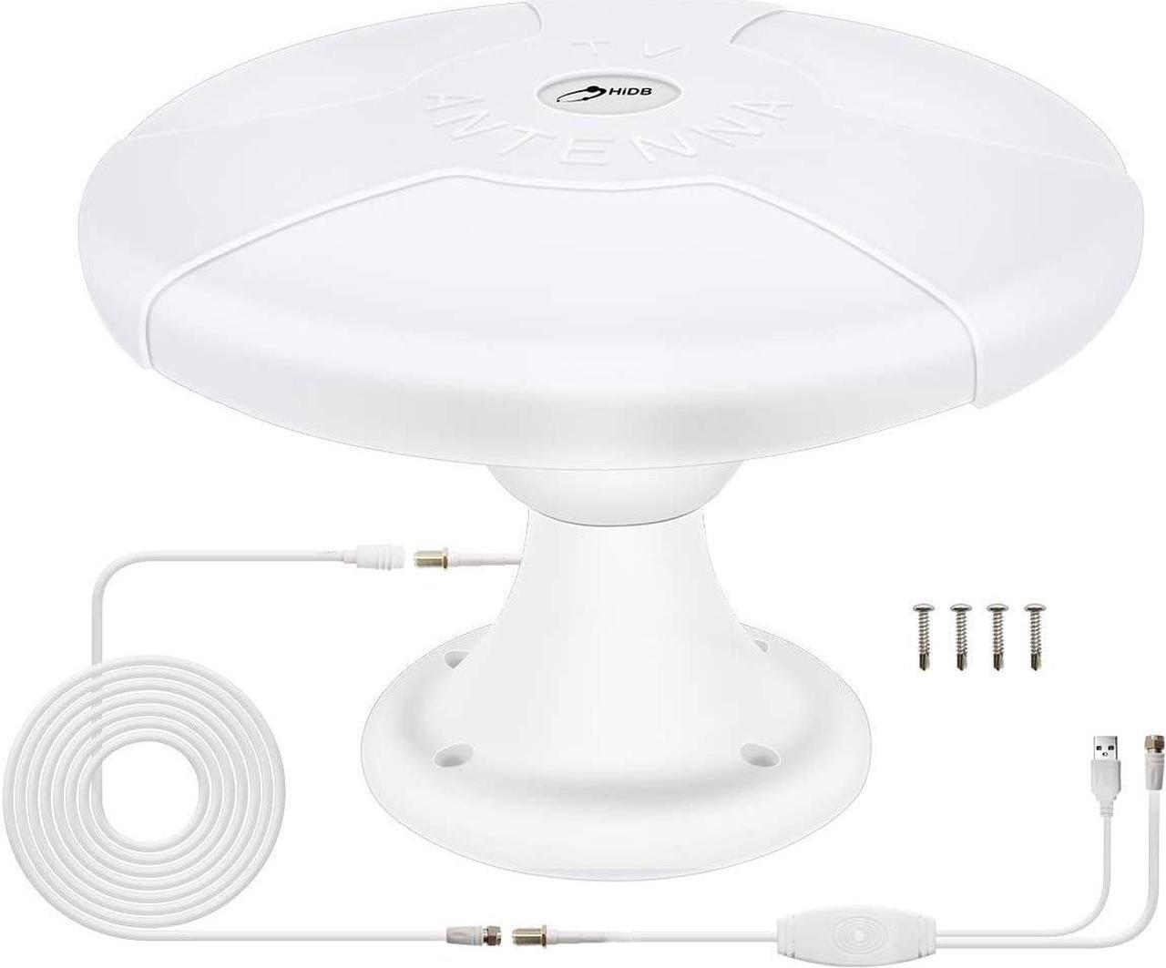 Main image of RV TV Antenna Outdoor Digital HDTV Antenna, Amplifier Signal Booster 16ft Coaxial Cable - for Camper, RV Trailer Truck Caravan Boat