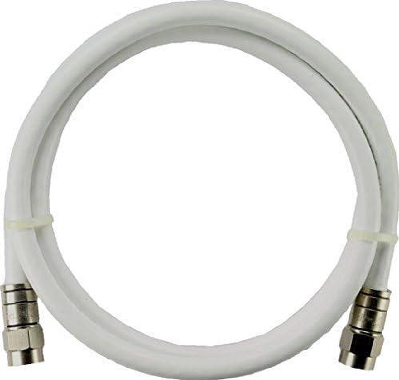 Alt view image 4 of 7 - 4-Port Cable TV/Antenna/HDTV/Internet Digital Signal Amplifier/Booster/Splitter with Passive Return, Coax Cable, F59 Terminators (Antronix MRA4-8)