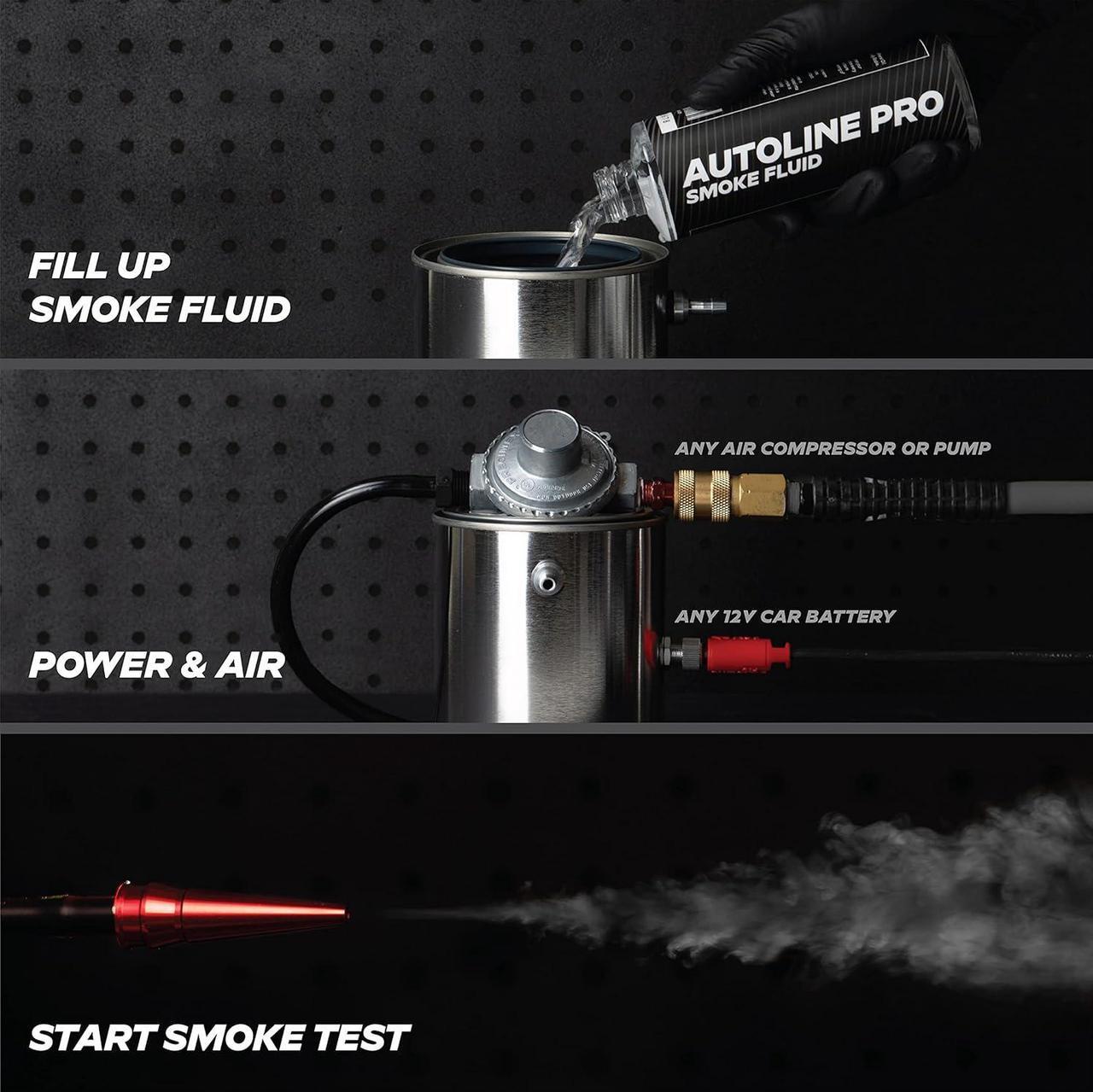 Alt view image 2 of 7 - Automotive Smoke Machine Leak Detector EVAP Vacuum Diagnostics Tester | Economy Series