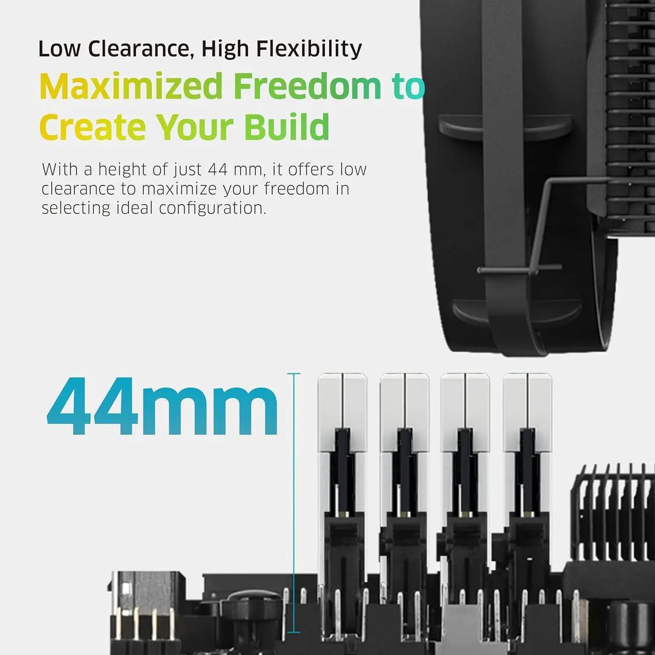 Alt view image 6 of 7 - CRAS V RGB DDR5 32GB (2x16GB) 6400MHz CL32 A-DIE 1.35V Gaming Desktop Ram Memory SK Hynix Chip XMP 3.0 /  Expo Ready - White (KD5AGUA80-64A320J)