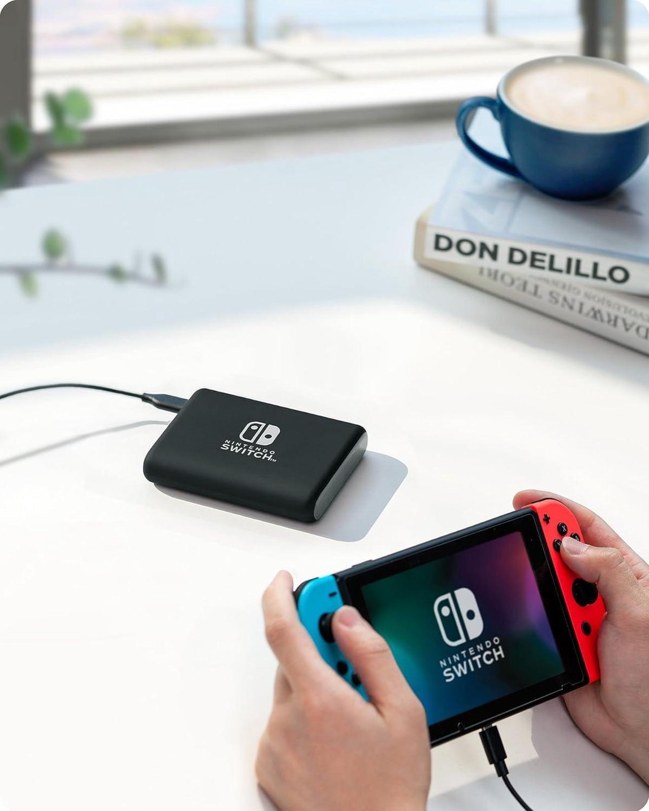 Alt view image 7 of 7 - PowerCore 13400 Nintendo Switch Edition, The Official 13400mAh Portable Charger for Nintendo Switch, for use with iPhone X/8, USB-C MacBooks, and More