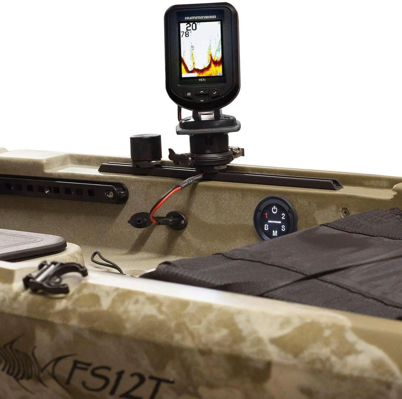Alt view image 5 of 7 - Power Panel Switching System with Plug-and-Play Connectivity for Easy Addition and Control of Your 12-Volt Electronics on Your Kayak