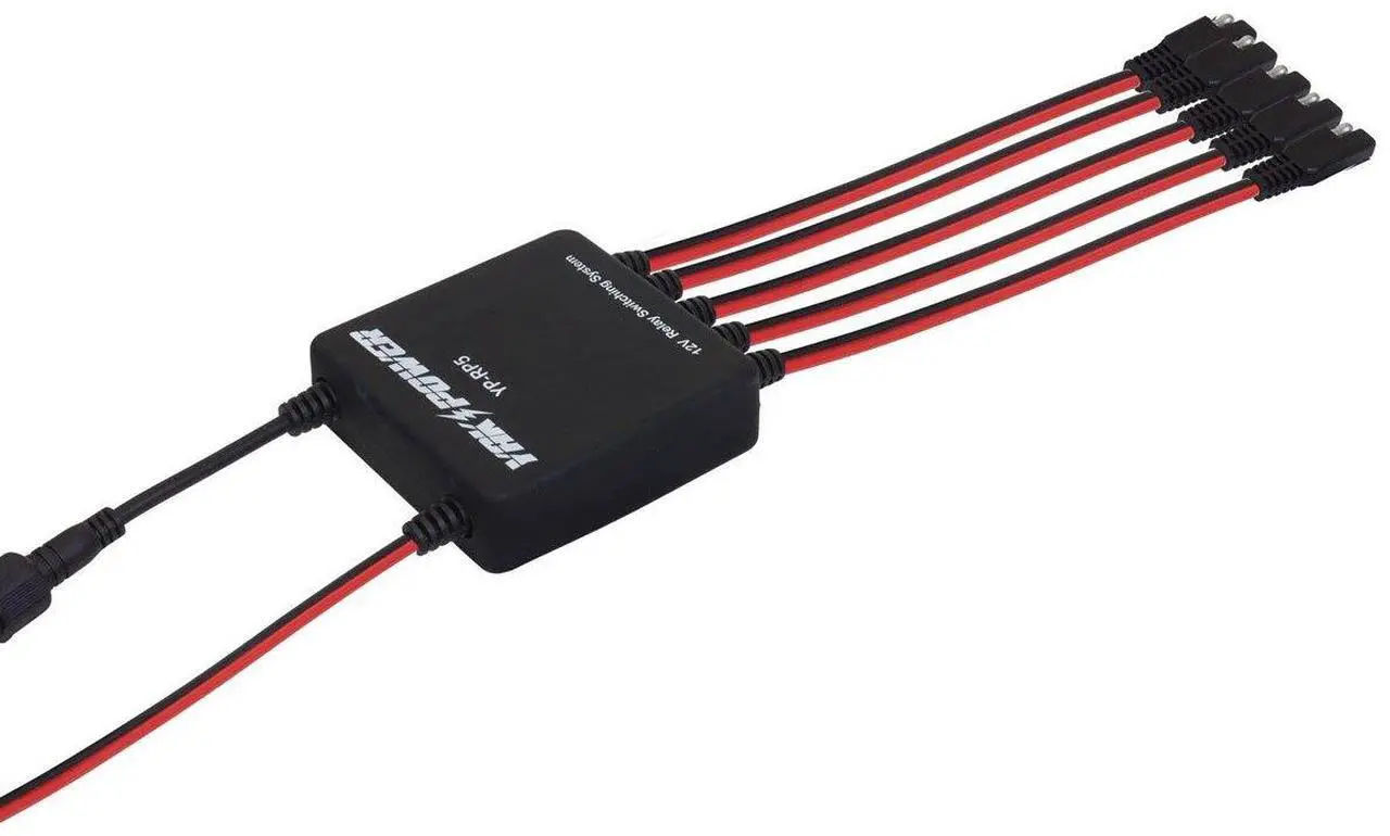 Alt view image 7 of 7 - Power Panel Switching System with Plug-and-Play Connectivity for Easy Addition and Control of Your 12-Volt Electronics on Your Kayak