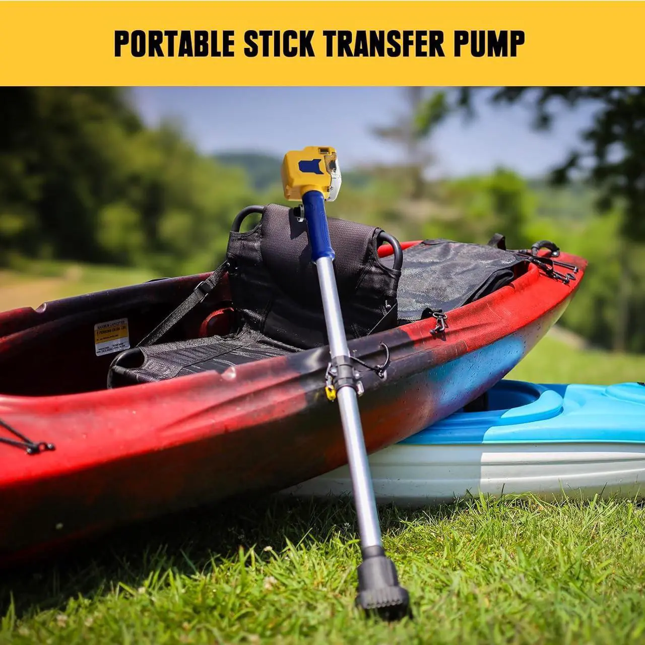 Alt view image 5 of 7 - Cordless Stick Water Transfer Pump Compatible with Dewalt 20V Battery, 720GPH Brushless Deep Well Submersible Pump, Portable Sump Pump Stick Utility Pump for Pool Garden Pond (Tool Only)