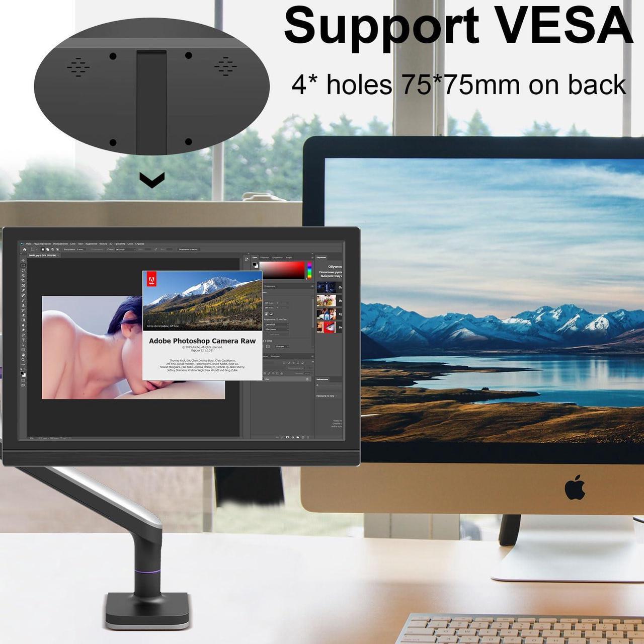 Alt view image 5 of 5 - Lrtzcbi Portable Monitor 15.6 Inch, 1920x1080P FHD IPS Panel Laptop Monitor with USB C and HDMI Port, Portable Monitor for Laptop/PC/Phone/Switch/Raspberry pi