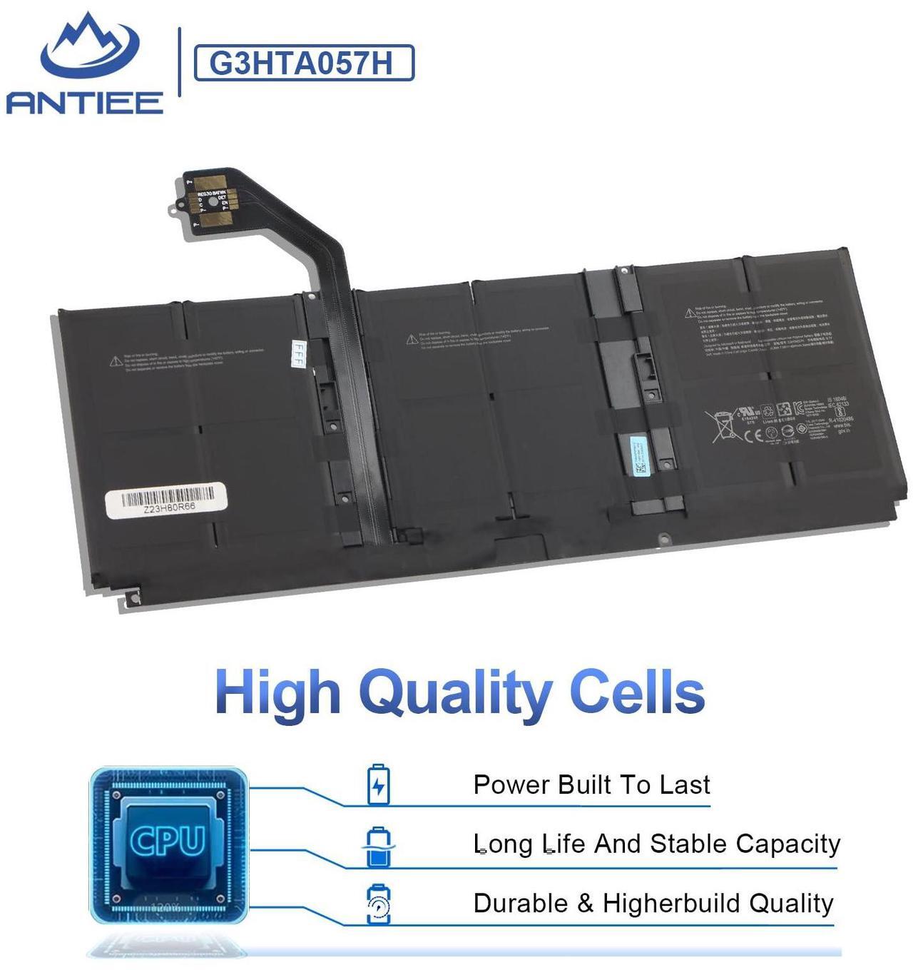 Alt view image 4 of 5 - G3HTA057H Laptop Battery Replacement for Microsoft Surface Laptop 3 13 Core i5-1035G7 Microsoft Surface Laptop 3 15inch 1867 1868 1872 1873 Series G3HTA052H DYNT02 G3HTA053H G3HTA058H 45.8Wh 6041mAh