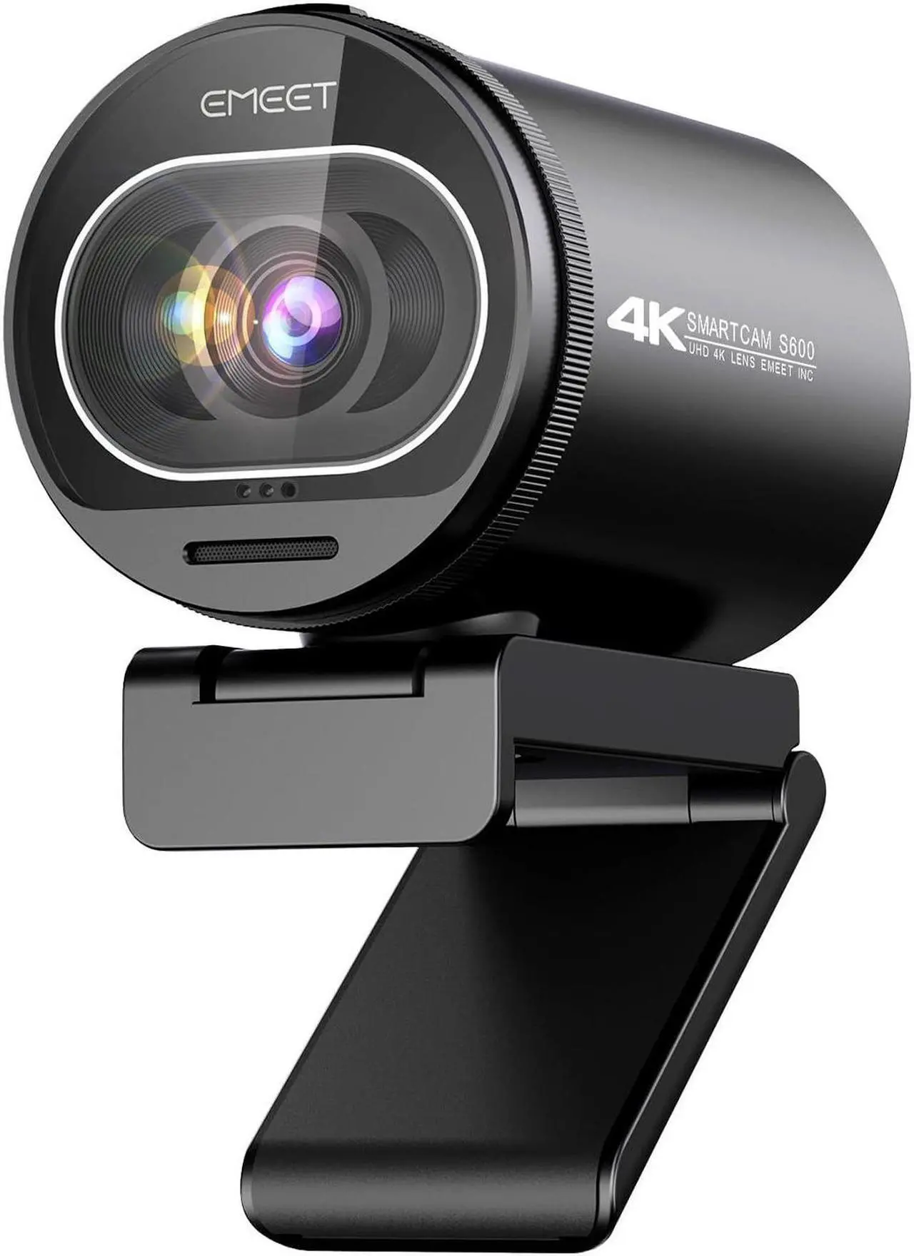 Main image of EMEET S600 4K Webcam for Streaming - Sony 1/2.5'' Sensor, PDAF Autofocus, 1080P@60FPS, 2 Noise Reduction Mics, Built-in Privacy Cover, 40deg-73deg FOV, Streaming Camera for Live Commerce/Gaming/Beauty