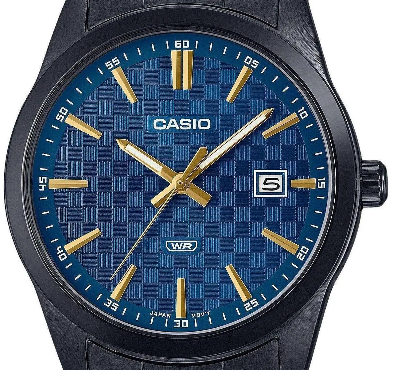 Alt view image 2 of 3 - Casio Standard Analog Blue Dial Dress Quartz Men's Watch MTP-VD03B-2A