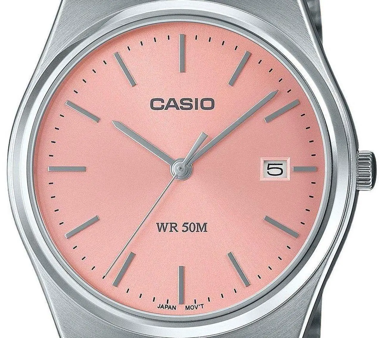 Alt view image 2 of 3 - Casio Standard Analog Pink Dial Dress Quartz Unisex Watch MTP-B145D-4AV