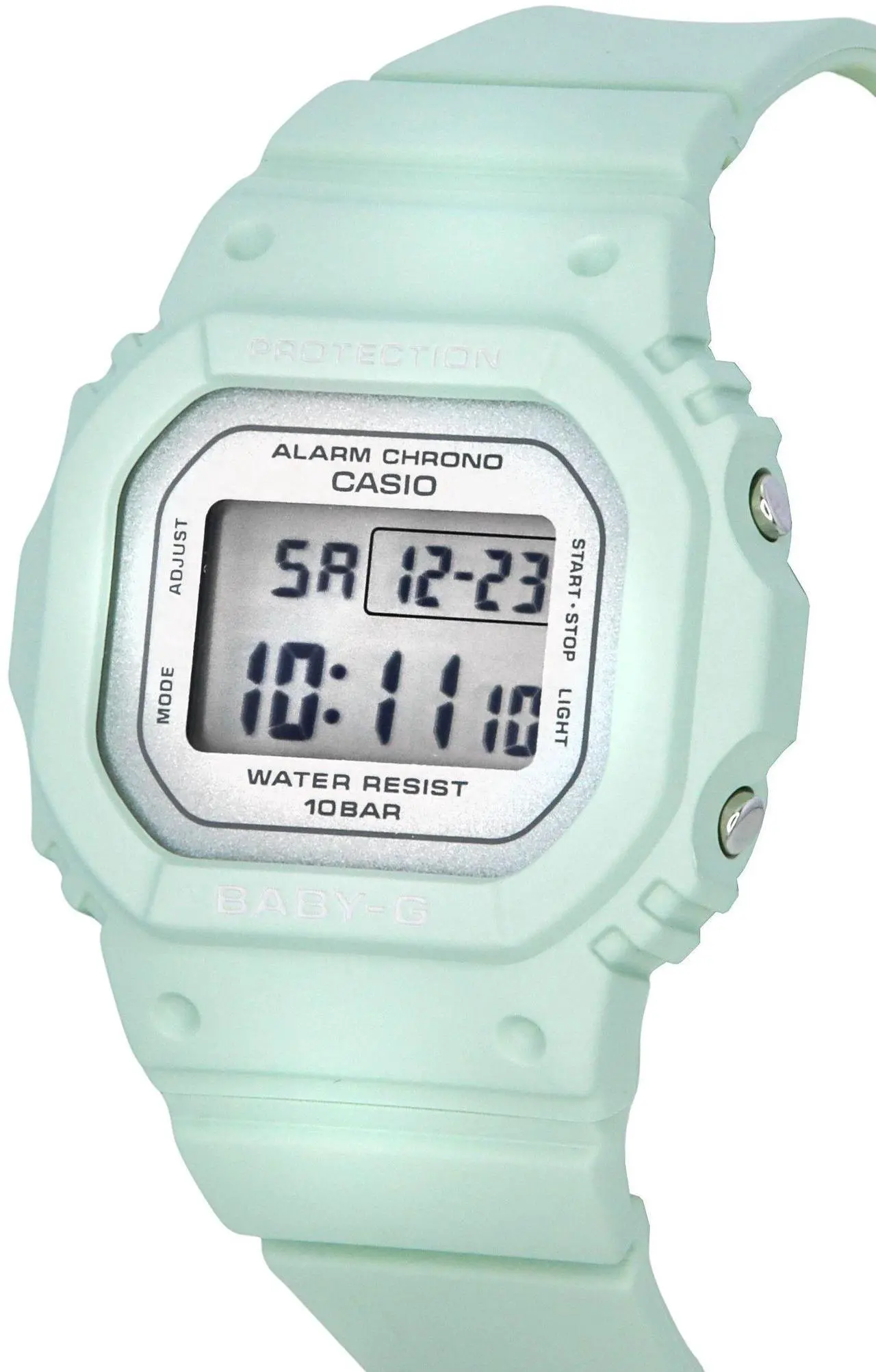 Alt view image 3 of 4 - Casio Baby-G Digital Green Resin Strap Quartz BGD-565SC-3 100M Women's Watch