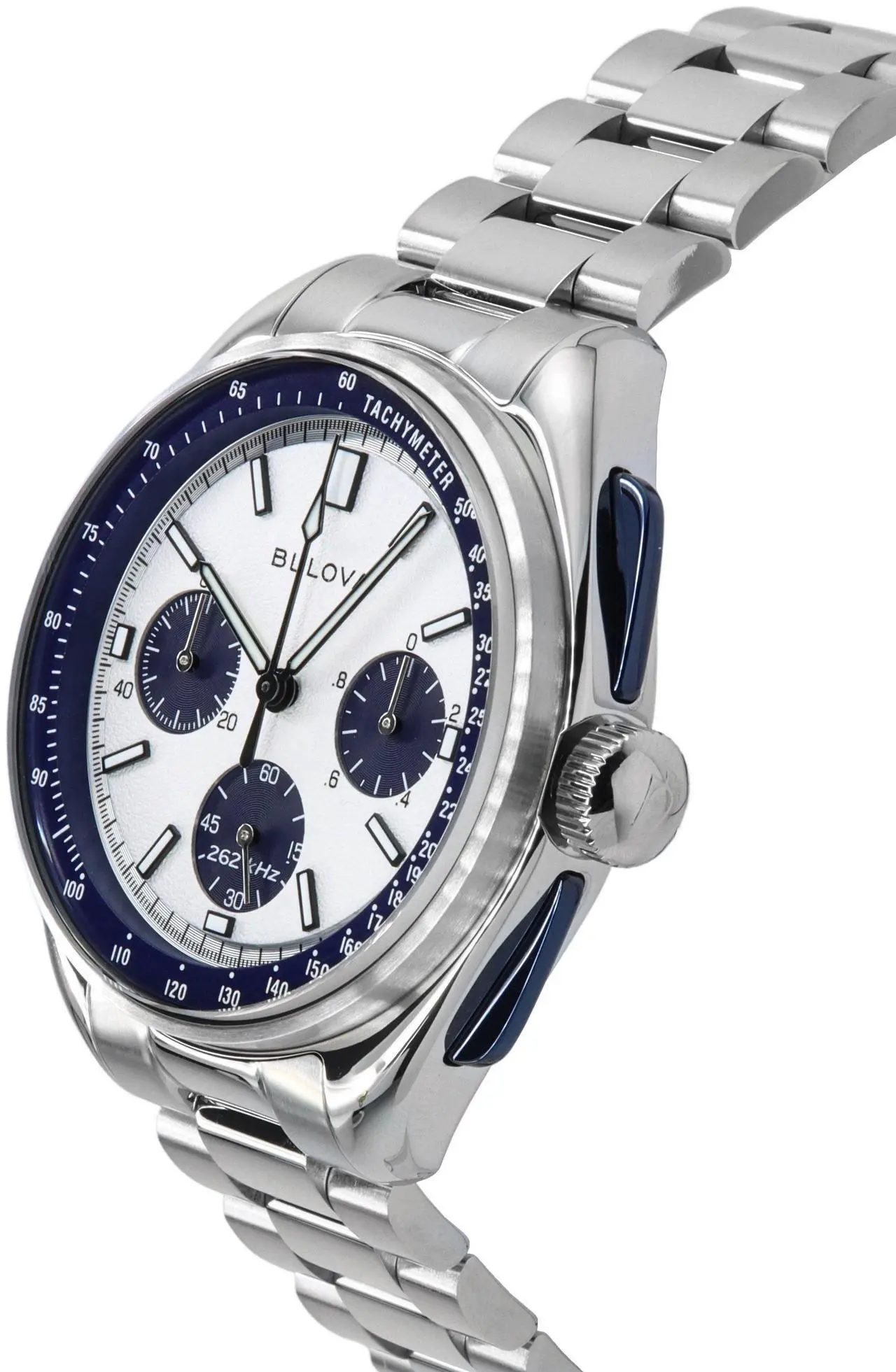 Alt view image 3 of 4 - Bulova Lunar Pilot Special Edition Quartz 98K112 Men's Watch With Extra Strap