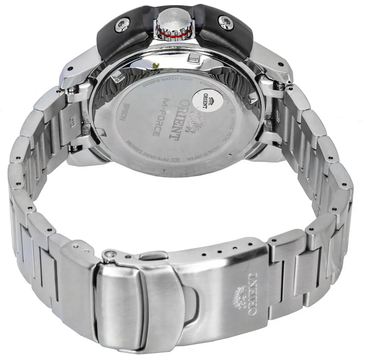Alt view image 4 of 4 - Orient M-Force Automatic Diver's RA-AC0L08Y00B Men's Watch