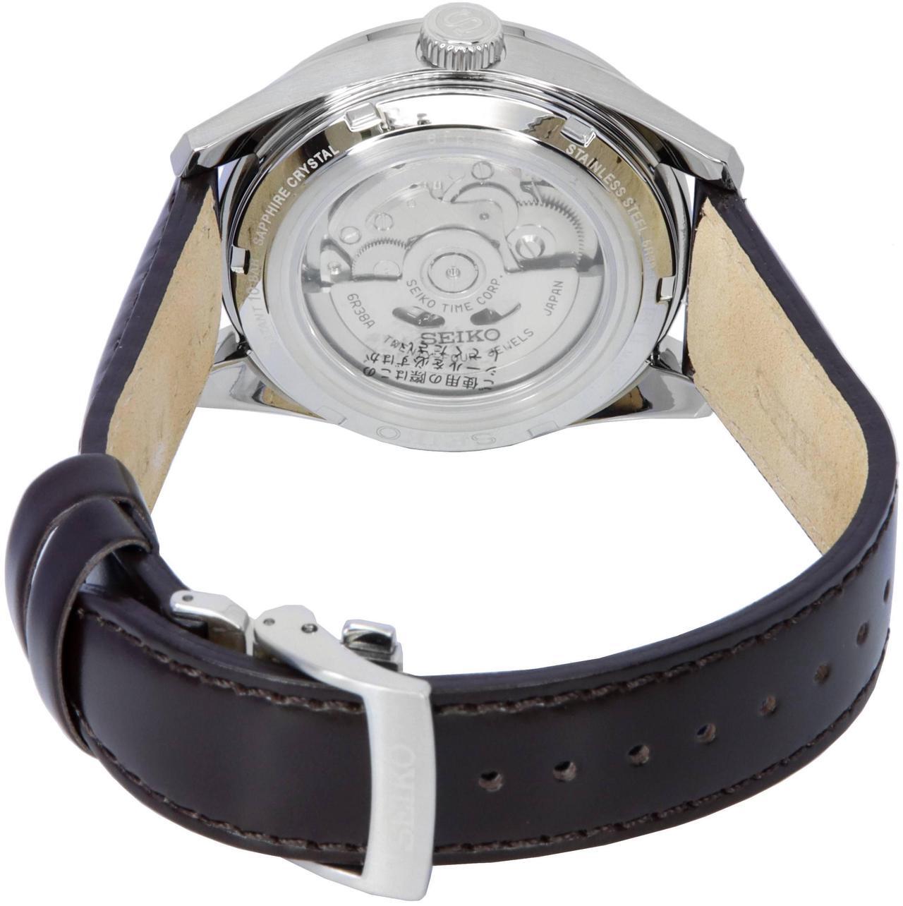 Alt view image 4 of 4 - Seiko Presage Sharp Edged Open Heart Dial Automatic SPB311J1 100M Men's Watch