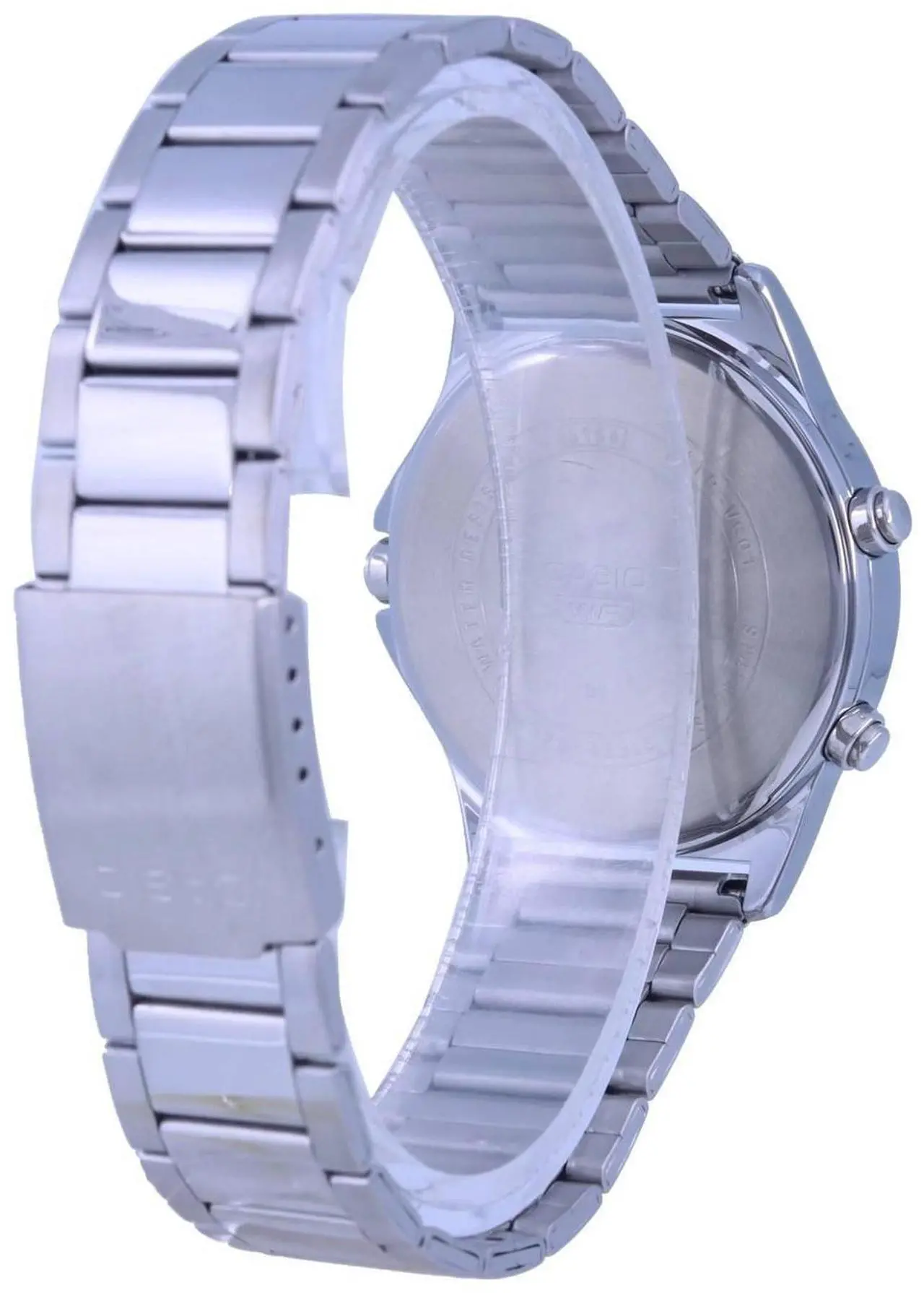 Alt view image 3 of 3 - Casio Analog Digital Black Dial Stainless Steel MTP-VC01D-1E Men's Watch