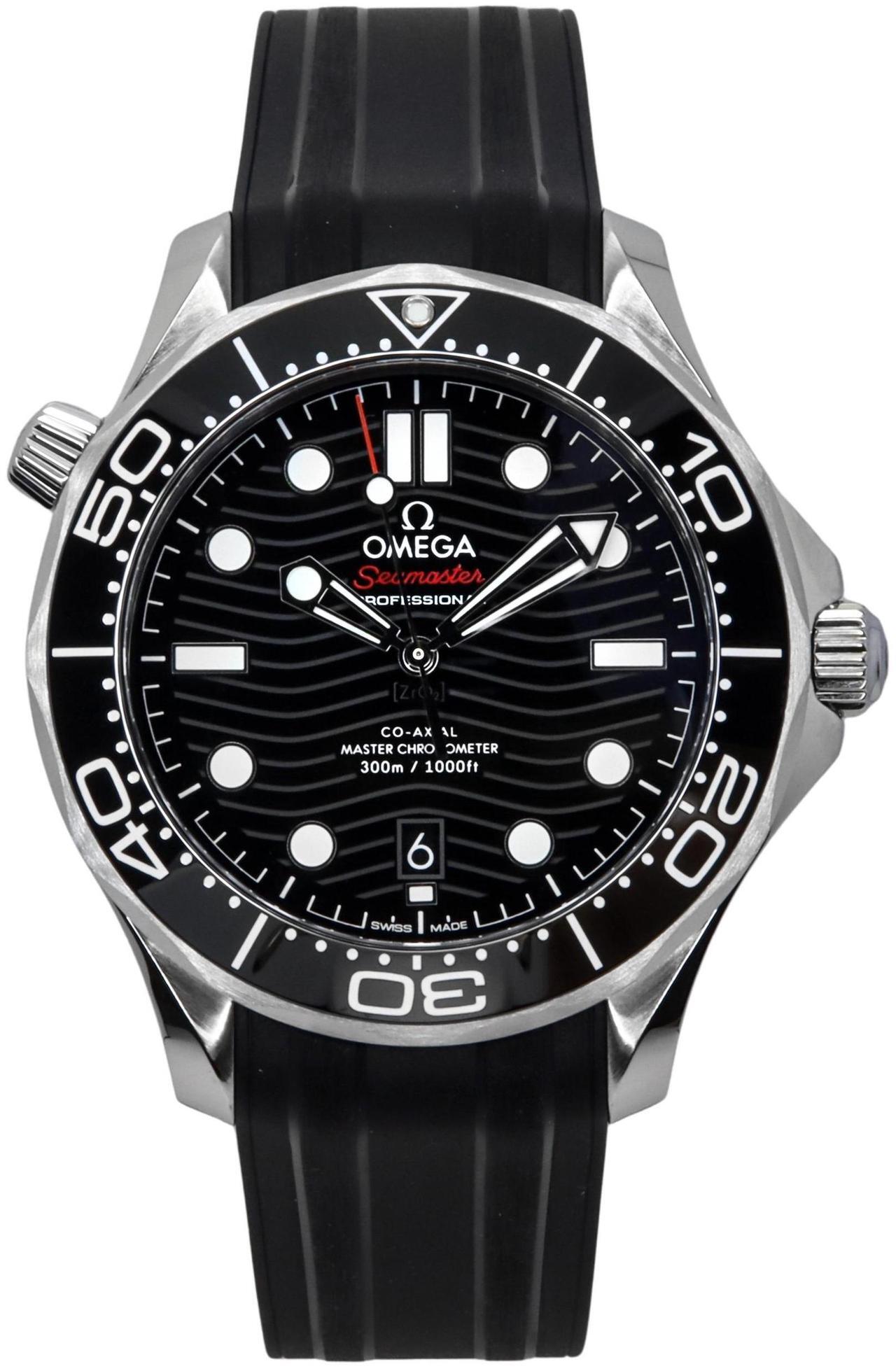 Main image of Omega Black Dial Automatic Diver's 300M Men's Watch 210.32.42.20.01.001