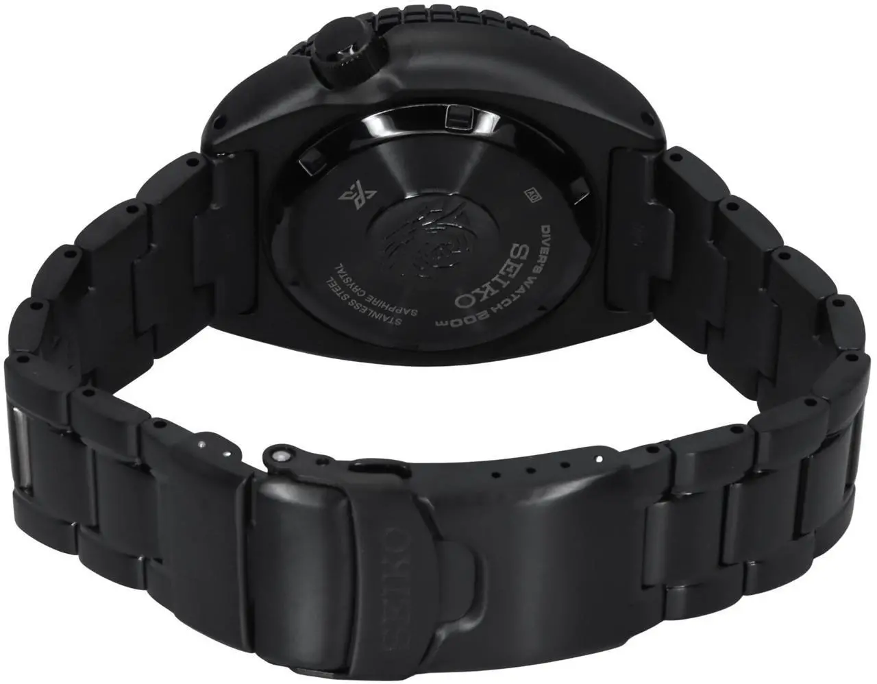 Alt view image 4 of 4 - Seiko Prospex Black Dial Automatic Diver's 200M Men's Watch SRPK43K1