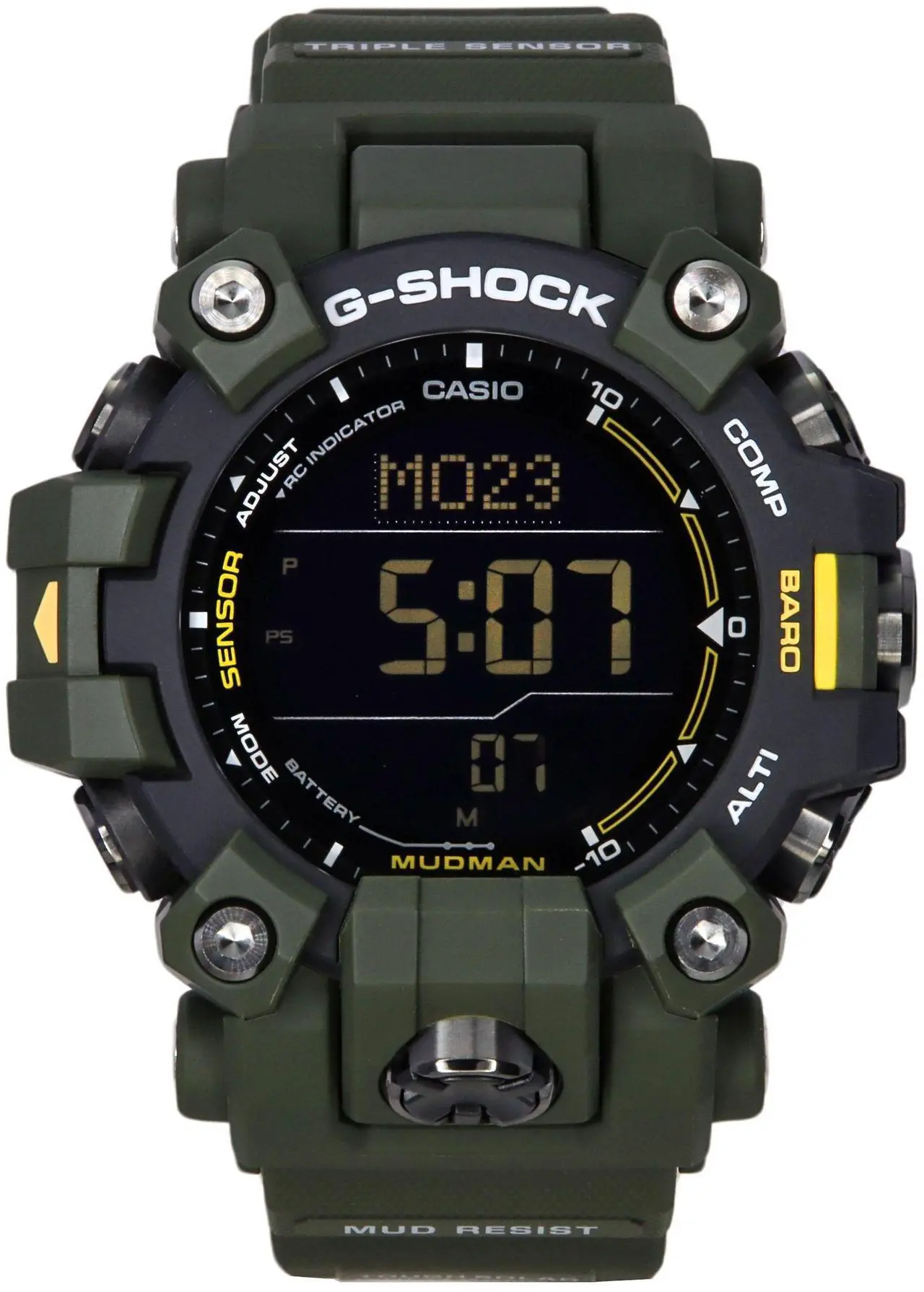 Alt view image 5 of 7 - Casio G-Shock Digital Sports Solar 200M Men's Watch GW-9500-3