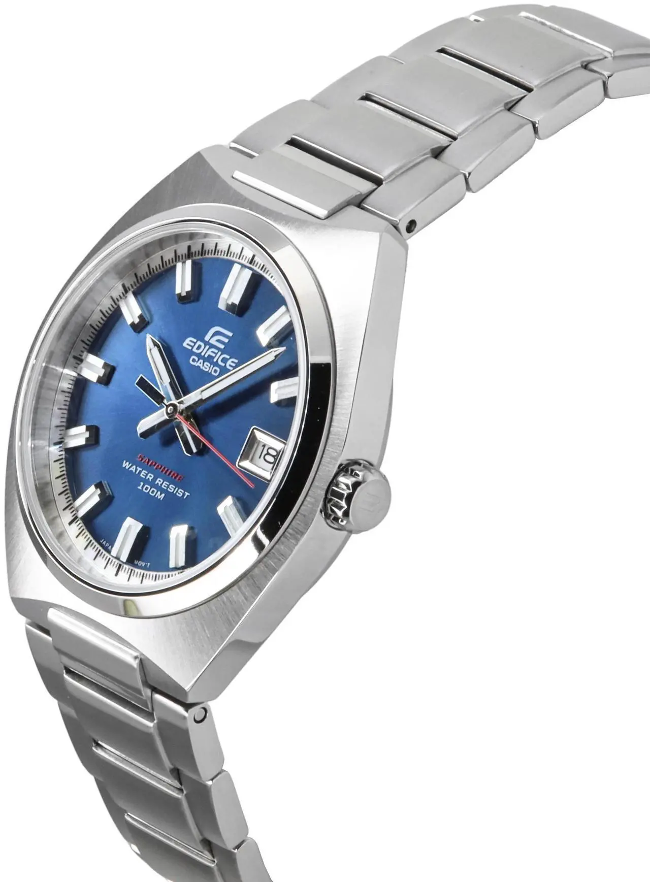 Alt view image 3 of 7 - Casio Edifice Analog Chronograph Black Dial Quartz 100M Men's Watch EFR-575D-1A