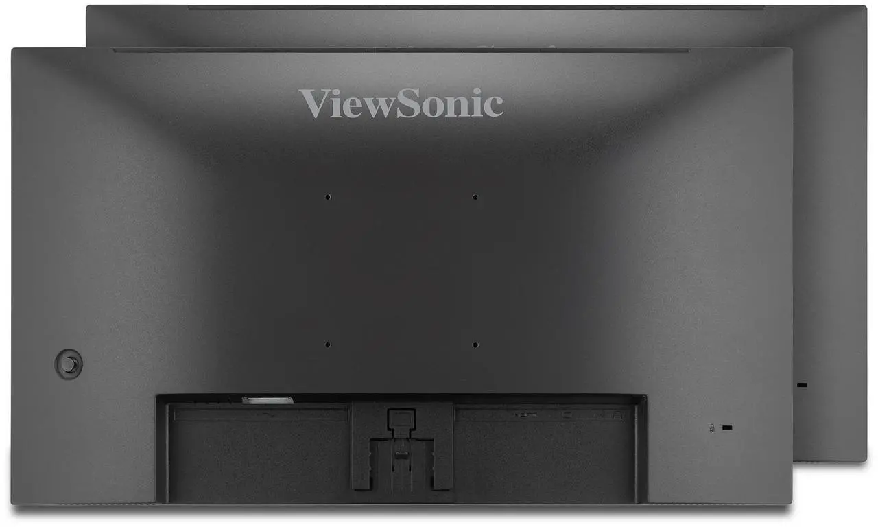 Alt view image 4 of 10 - ViewSonic VA2456A-MHD_H2 Dual Monitor Pack Head-Only 1080p IPS Frameless Monitors with 120Hz, Eye Care, VESA Mountable, HDMI, DisplayPort, and VGA Inputs for Home and Office