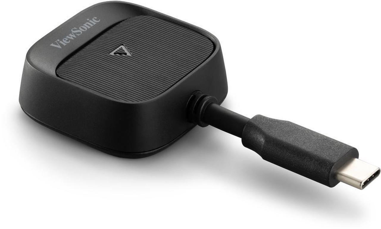 Alt view image 3 of 7 - ViewSonic WPD-900 Wireless Screen Casting Kit 1080p Full HD, Miracast, and AirPlay Support, USB-C, HDMI, and USB Inputs for Plug-and-Play Functionality