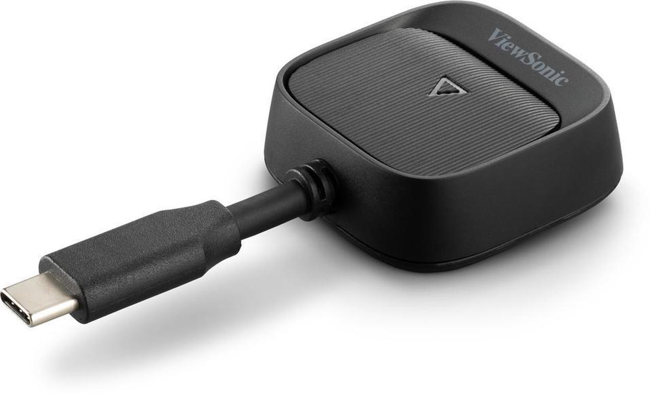 Alt view image 2 of 7 - ViewSonic WPD-900 Wireless Screen Casting Kit 1080p Full HD, Miracast, and AirPlay Support, USB-C, HDMI, and USB Inputs for Plug-and-Play Functionality