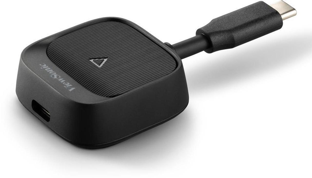 Alt view image 4 of 7 - ViewSonic WPD-900 Wireless Screen Casting Kit 1080p Full HD, Miracast, and AirPlay Support, USB-C, HDMI, and USB Inputs for Plug-and-Play Functionality
