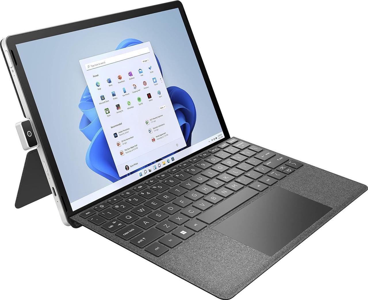 Alt view image 2 of 4 - HP 11m-be0023dx 11" Touch Tablet Intel Pentium Silver N6000 1.10 GHz up to 3.3 GHz Intel UHD Graphics 4GB LPDDR4x 128GB SSD Windows 11 Home in S Mode - 4R113UA