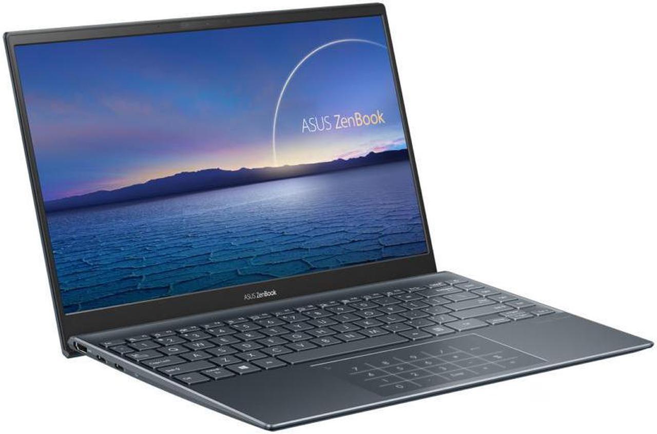 Alt view image 2 of 6 - Asus Zenbook 14 UM425QA 14" FHD IPS AMD Ryzen 5 5600H 3.30 GHz up to 4.20 GHz 8GB RAM 512GB NVMe PCIe 3.0 SSD AMD Radeon Windows 11 Home Laptop - UM425QA-ES51