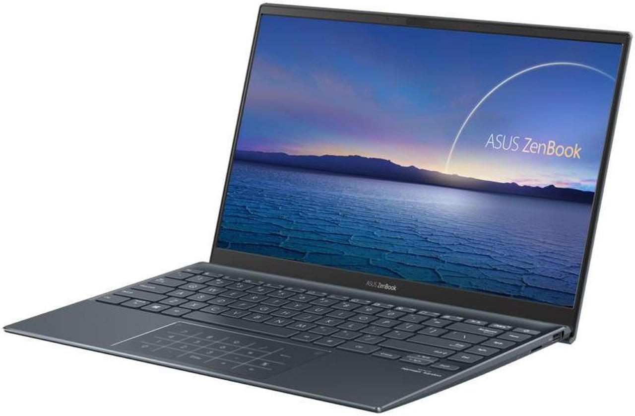 Alt view image 3 of 6 - Asus Zenbook 14 UM425QA 14" FHD IPS AMD Ryzen 5 5600H 3.30 GHz up to 4.20 GHz 8GB RAM 512GB NVMe PCIe 3.0 SSD AMD Radeon Windows 11 Home Laptop - UM425QA-ES51