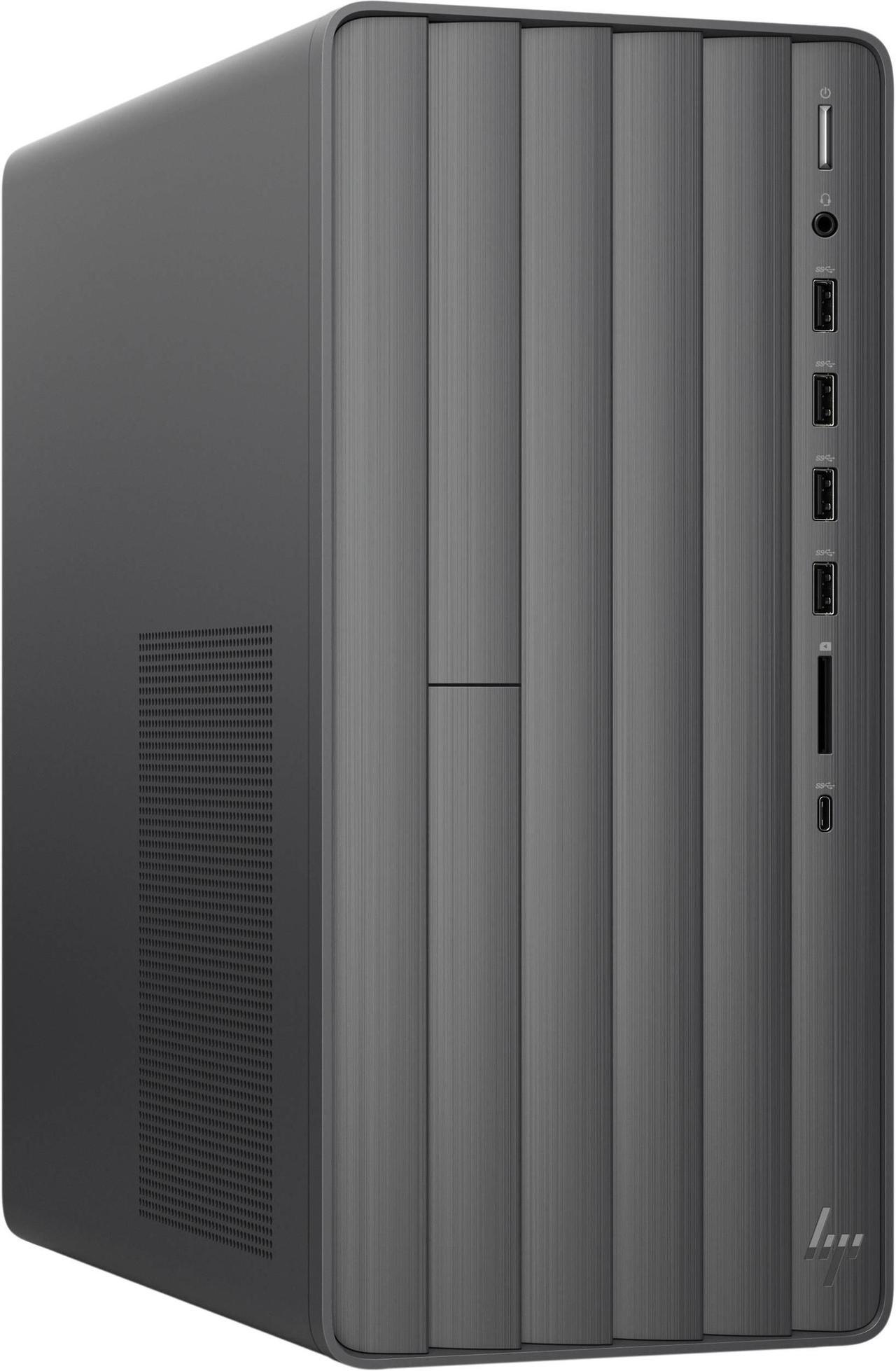 Main image of HP ENVY TE01-0150xt Desktop Intel Core i7-7700 3.60GHz up to 4.20 GHz Nvidia GeForce GTX 1660 Super 32GB DDR4-2666 RAM 512GB SSD DVD-Writer Windows 11 Pro, Grey - 7BB48AV-E200