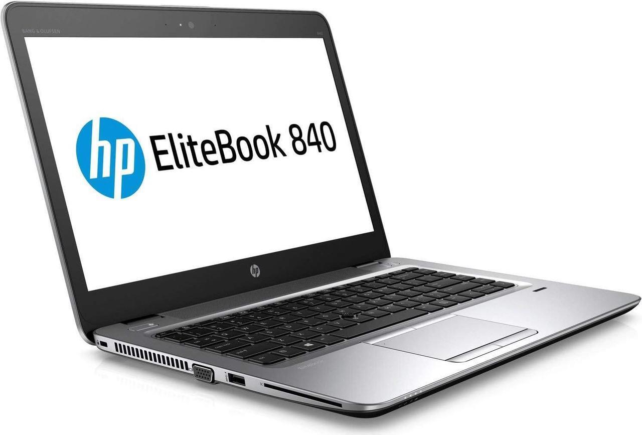 Alt view image 3 of 5 - HP EliteBook 840 G3 14" FHD Intel Core i7-6600U 2.6 GHz up to 3.4 GHz 16GB DDR4 256GB PCIe NVMe SSD Intel HD Graphics 520 Backlit KB, Windows 11 Pro Laptop, Silver - 3GN66UP-I101
