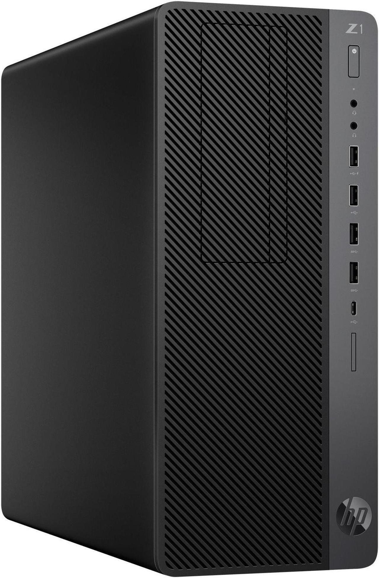 Alt view image 2 of 3 - HP Z1 Entry Tower G5 Desktop Intel Core i7-9700 3.0GHz up to 4.7GHz AMD Radeon RX 580 16GB DDR4 512GB SSD Windows 10 Pro - 7RQ54U